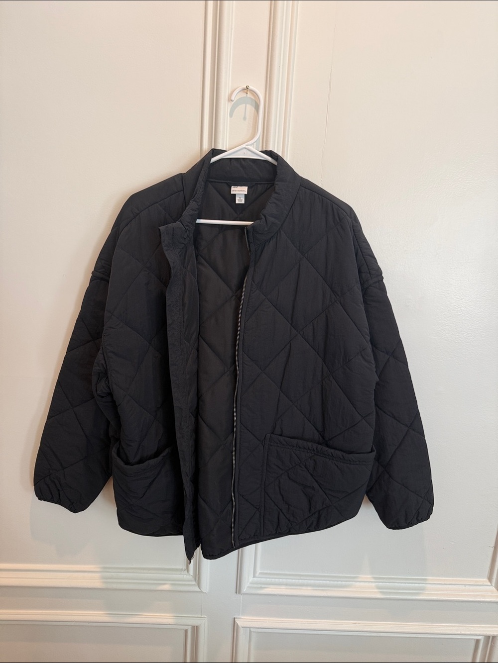 all in motion Black Quilted Puffer Jacket